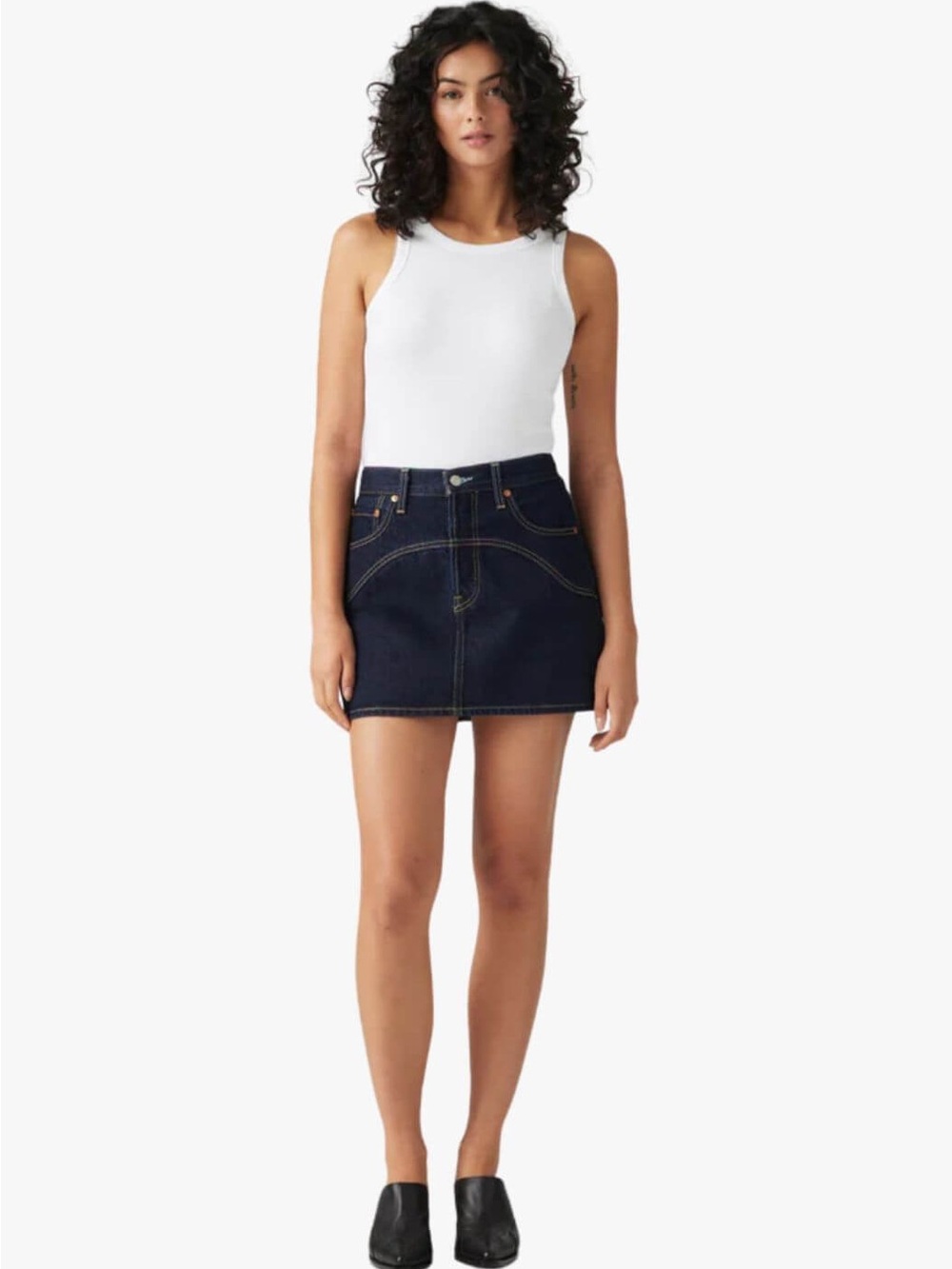 Levis Womens Western Icon Skirt